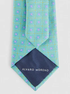 Corbatas|Corbatas-Alvaro Moreno CORBATA JACQUARD MF Turquesa