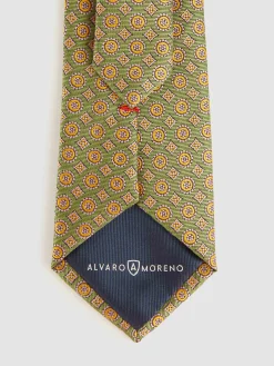 Corbatas|Corbatas-Alvaro Moreno CORBATA JACQUARD MF Verde