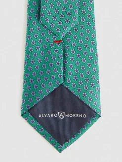 Corbatas|Corbatas-Alvaro Moreno CORBATA JACQUARD MF Verde