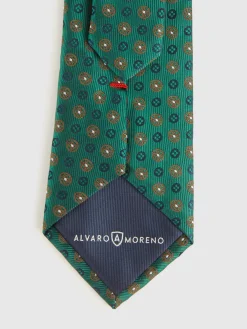 Corbatas|Corbatas-Alvaro Moreno CORBATA JACQUARD MF Verde