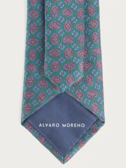 Corbatas|Corbatas-Alvaro Moreno CORBATA JACQUARD MF Verde