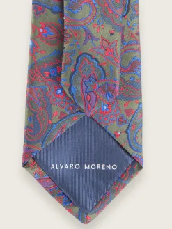 Corbatas|Corbatas-Alvaro Moreno CORBATA JACQUARD MF Verde