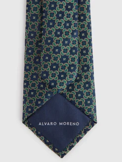 Corbatas|Corbatas-Alvaro Moreno CORBATA JACQUARD MF Verde