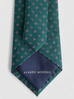Corbatas|Corbatas-Alvaro Moreno CORBATA JACQUARD MF Verde