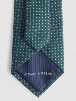 Corbatas|Corbatas-Alvaro Moreno CORBATA JACQUARD MF Verde