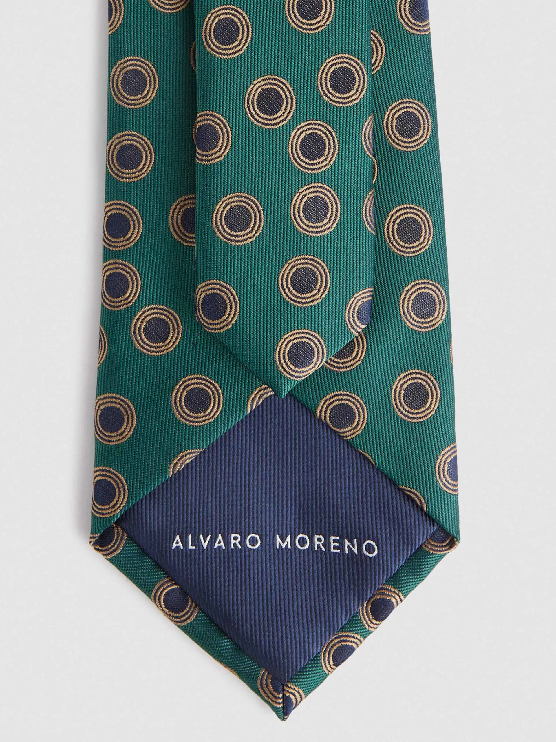Corbatas|Corbatas-Alvaro Moreno CORBATA JACQUARD MF Verde