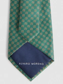 Corbatas|Corbatas-Alvaro Moreno CORBATA JACQUARD MF Verde