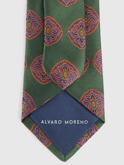Corbatas|Corbatas-Alvaro Moreno CORBATA JACQUARD MF Verde