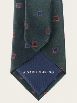 Corbatas|Corbatas-Alvaro Moreno CORBATA JACQUARD MF Verde