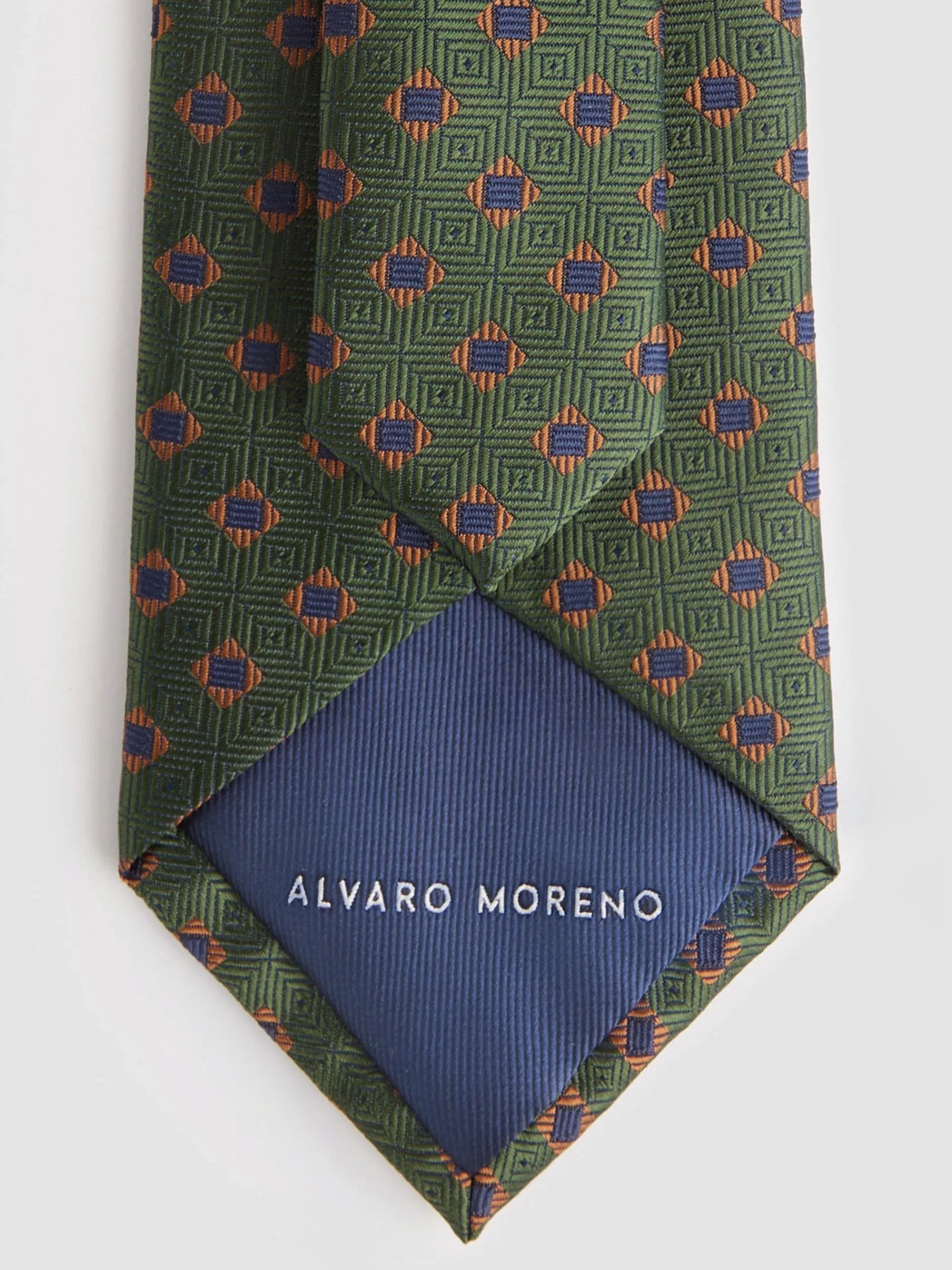 Corbatas|Corbatas-Alvaro Moreno CORBATA JACQUARD MF Verde