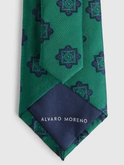 Corbatas|Corbatas-Alvaro Moreno CORBATA JACQUARD MF Verde