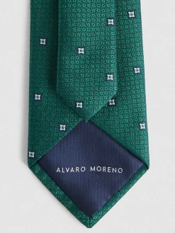 Corbatas|Corbatas-Alvaro Moreno CORBATA JACQUARD MF Verde