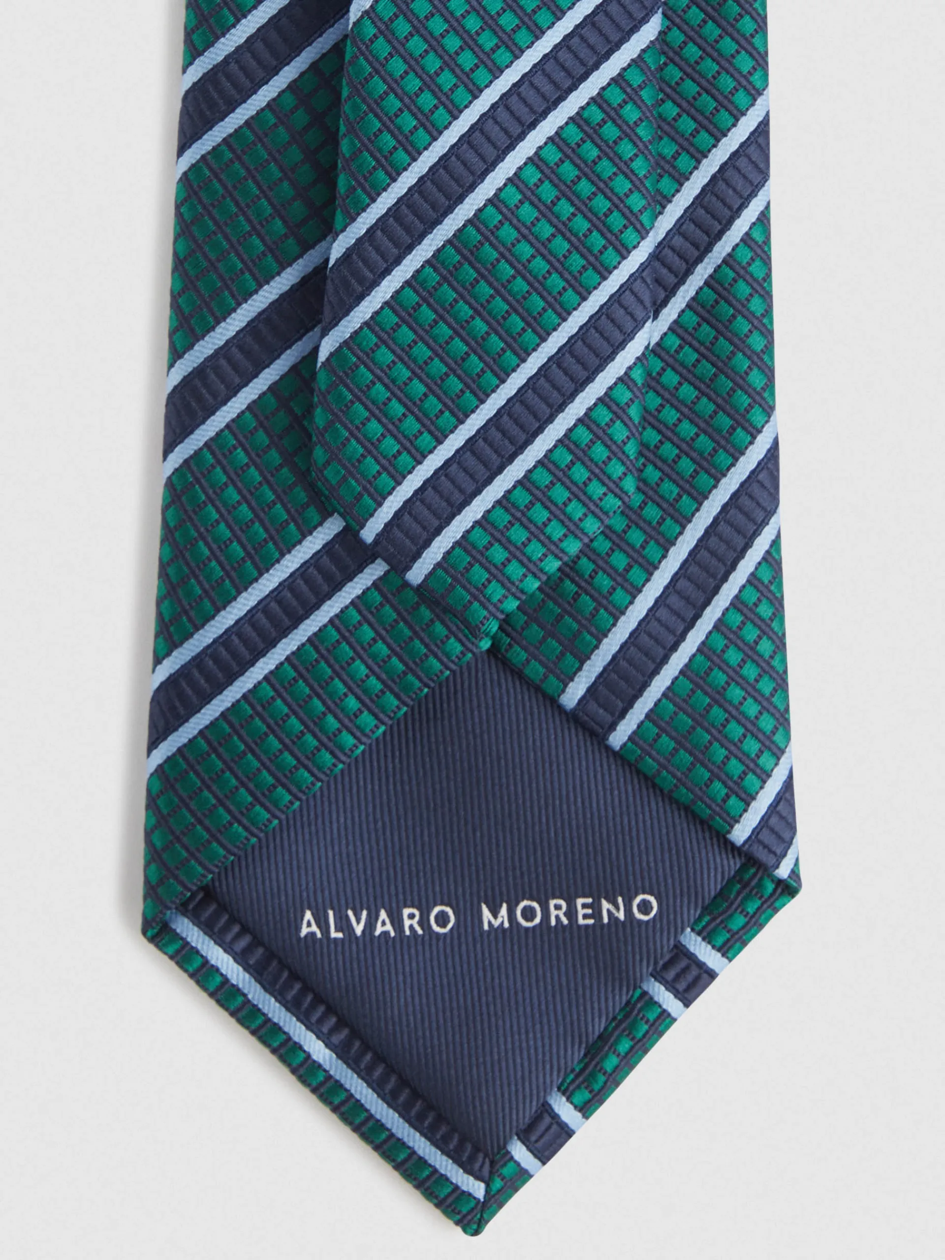 Corbatas|Corbatas-Alvaro Moreno CORBATA JACQUARD MF Verde