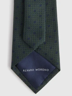Corbatas|Corbatas-Alvaro Moreno CORBATA JACQUARD MF Verde