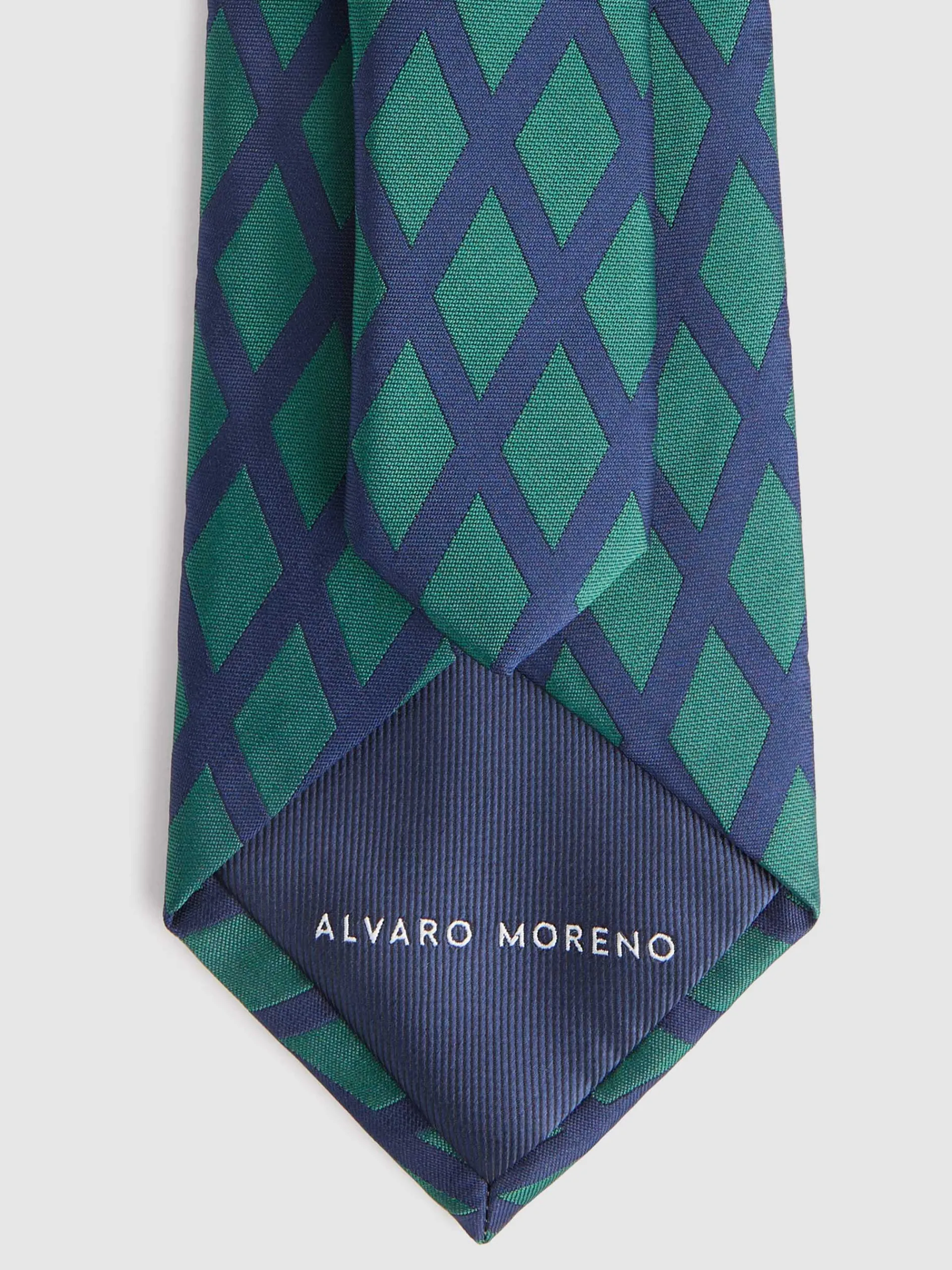 Corbatas|Corbatas-Alvaro Moreno CORBATA JACQUARD MF Verde