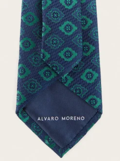 Corbatas|Corbatas-Alvaro Moreno CORBATA JACQUARD MF Verde