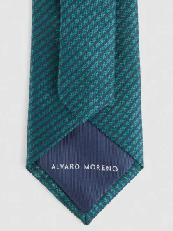 Corbatas|Corbatas-Alvaro Moreno CORBATA JACQUARD MF Verde