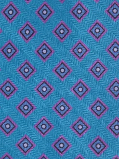 Corbatas|Corbatas-Alvaro Moreno CORBATA PRINTED Azul