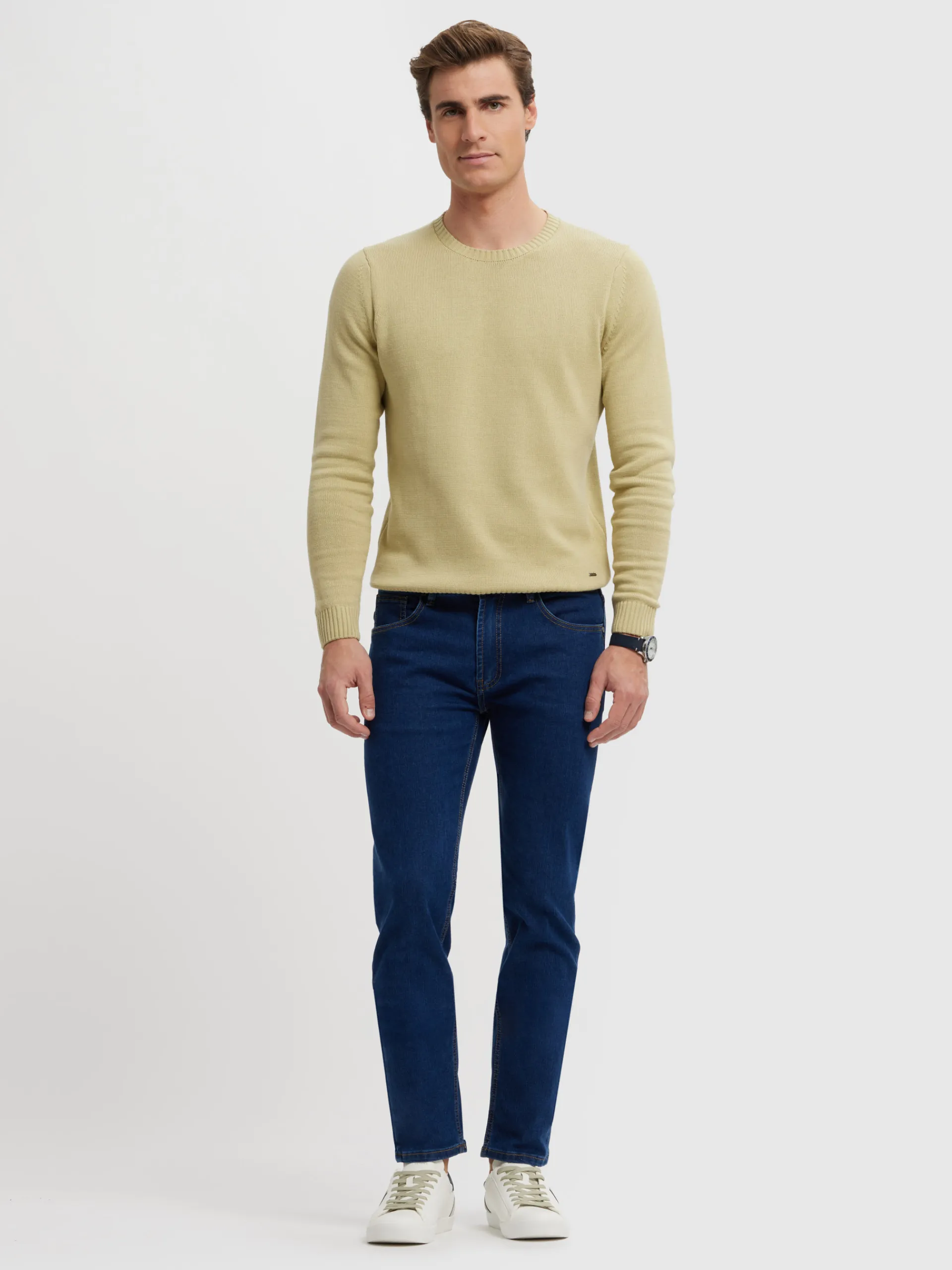 Vaqueros-Alvaro Moreno DENIM REGULAR Azul Marino