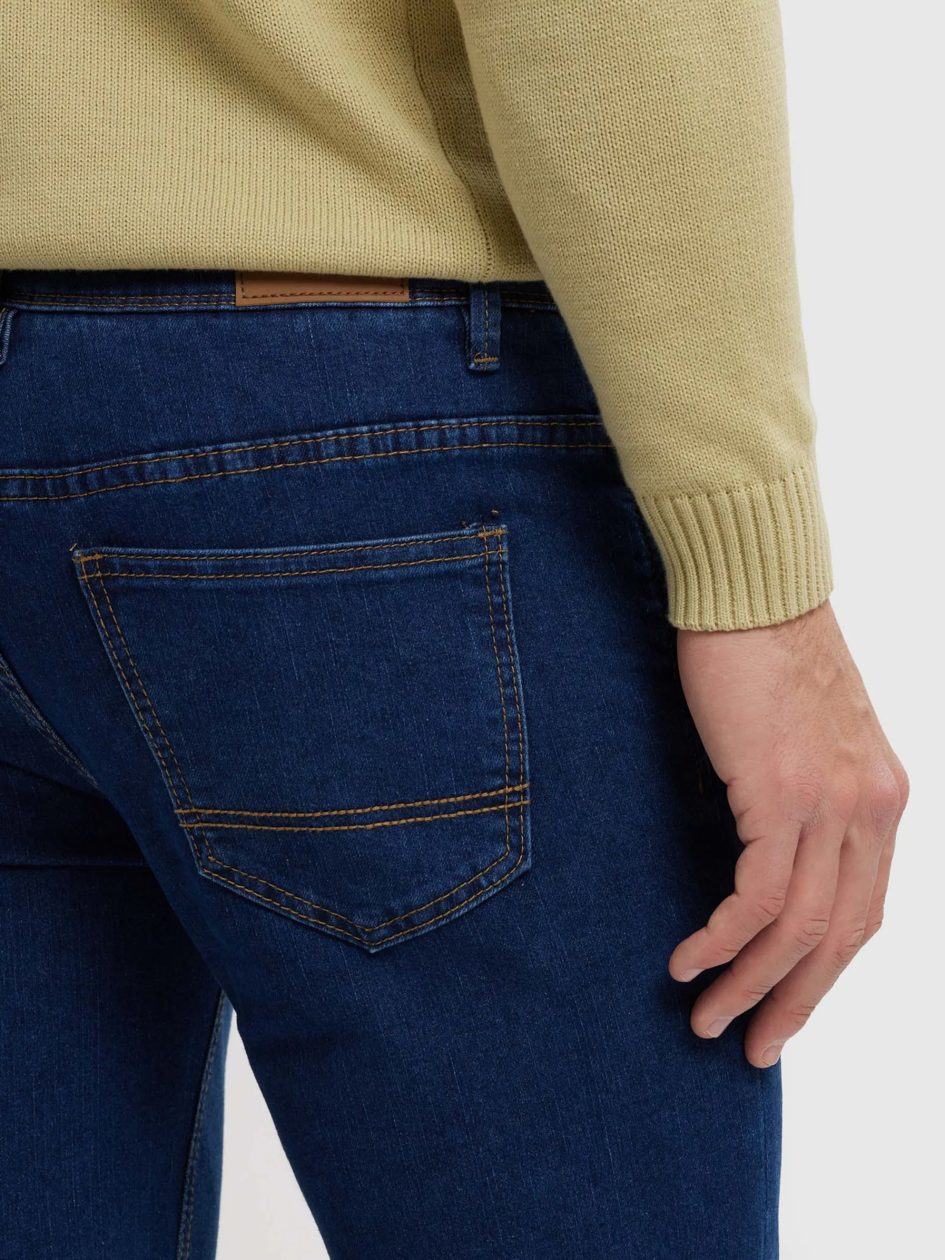 Vaqueros-Alvaro Moreno DENIM REGULAR Azul Marino