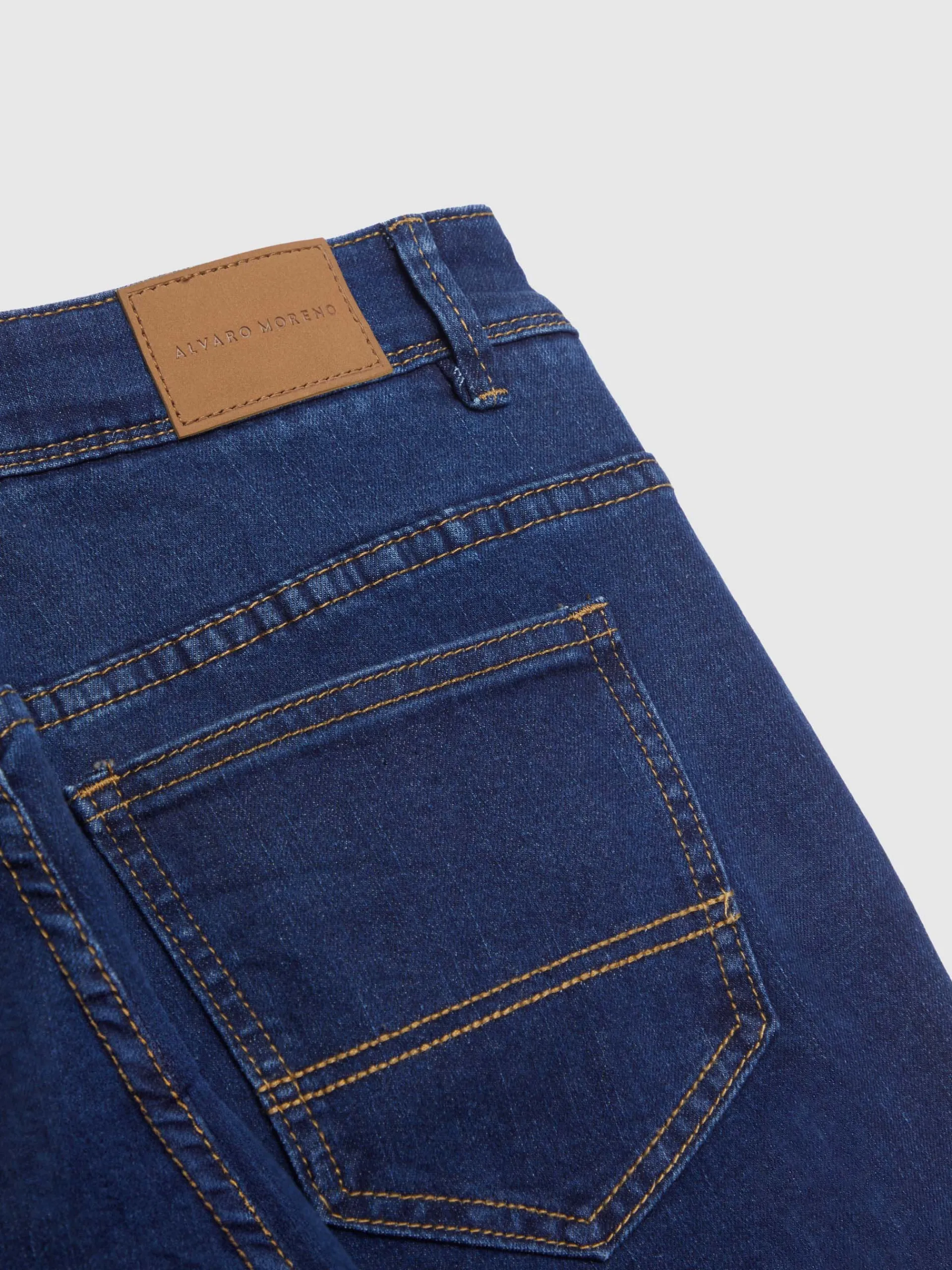 Vaqueros-Alvaro Moreno DENIM REGULAR Azul Marino