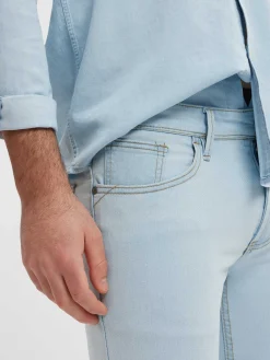 Vaqueros-Alvaro Moreno DENIM SKINNY Celeste