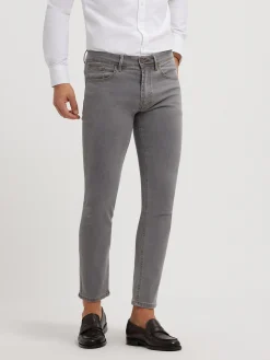 Vaqueros-Alvaro Moreno DENIM SLIM BASICO Gris