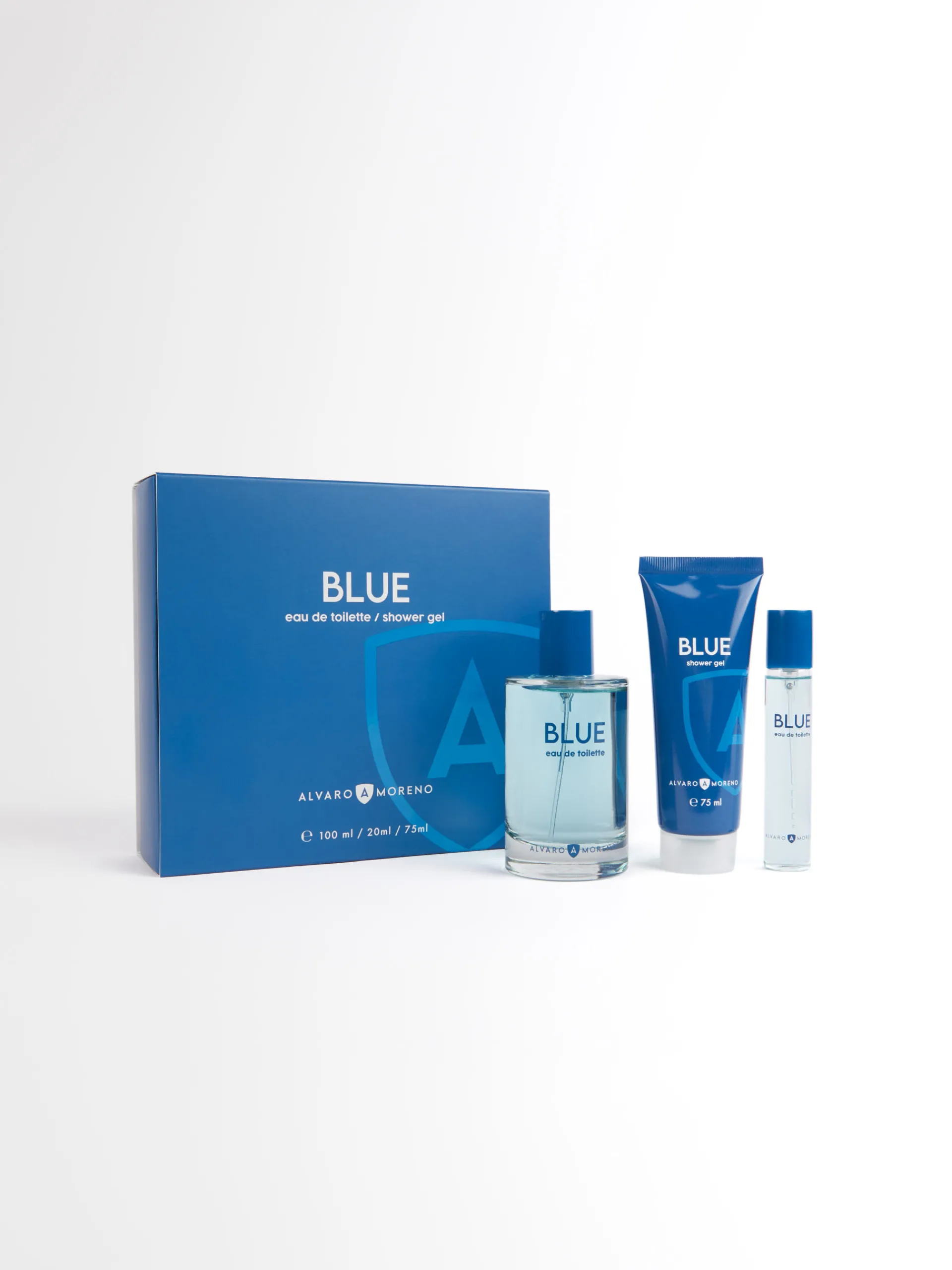 Perfumes-Alvaro Moreno ESTUCHE AM BLUE Azul