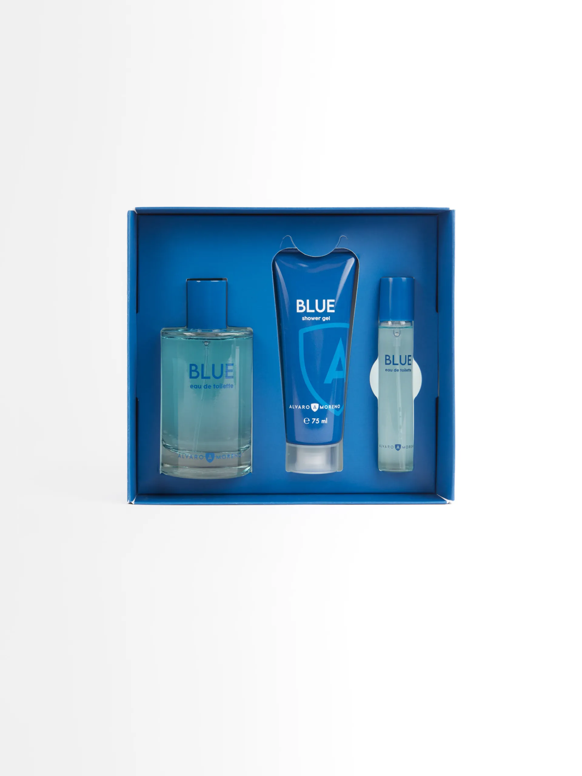 Perfumes-Alvaro Moreno ESTUCHE AM BLUE Azul