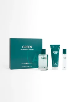 Perfumes-Alvaro Moreno ESTUCHE AM GREEN Verde