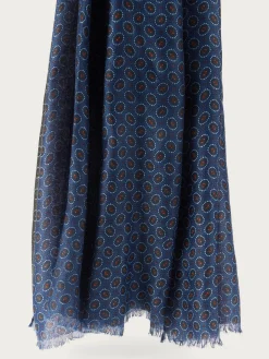 Foulares-Alvaro Moreno FOULARD PRINT Azul