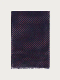 Foulares-Alvaro Moreno FOULARD PRINT Burdeos