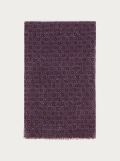 Foulares-Alvaro Moreno FOULARD PRINT Burdeos