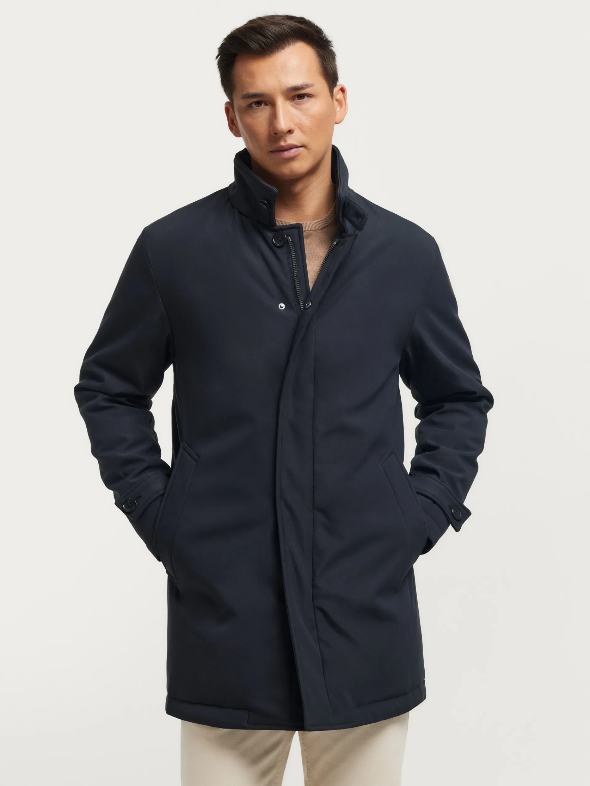 Cazadoras Y Parkas-Alvaro Moreno GABARDINA GELMAN Azul Marino