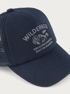 Gorras-Alvaro Moreno GORRA TRUCK BORDADA Azul Marino