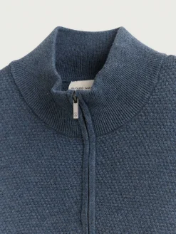 Jerséis-Alvaro Moreno JERSEY CREMALLERA Azul