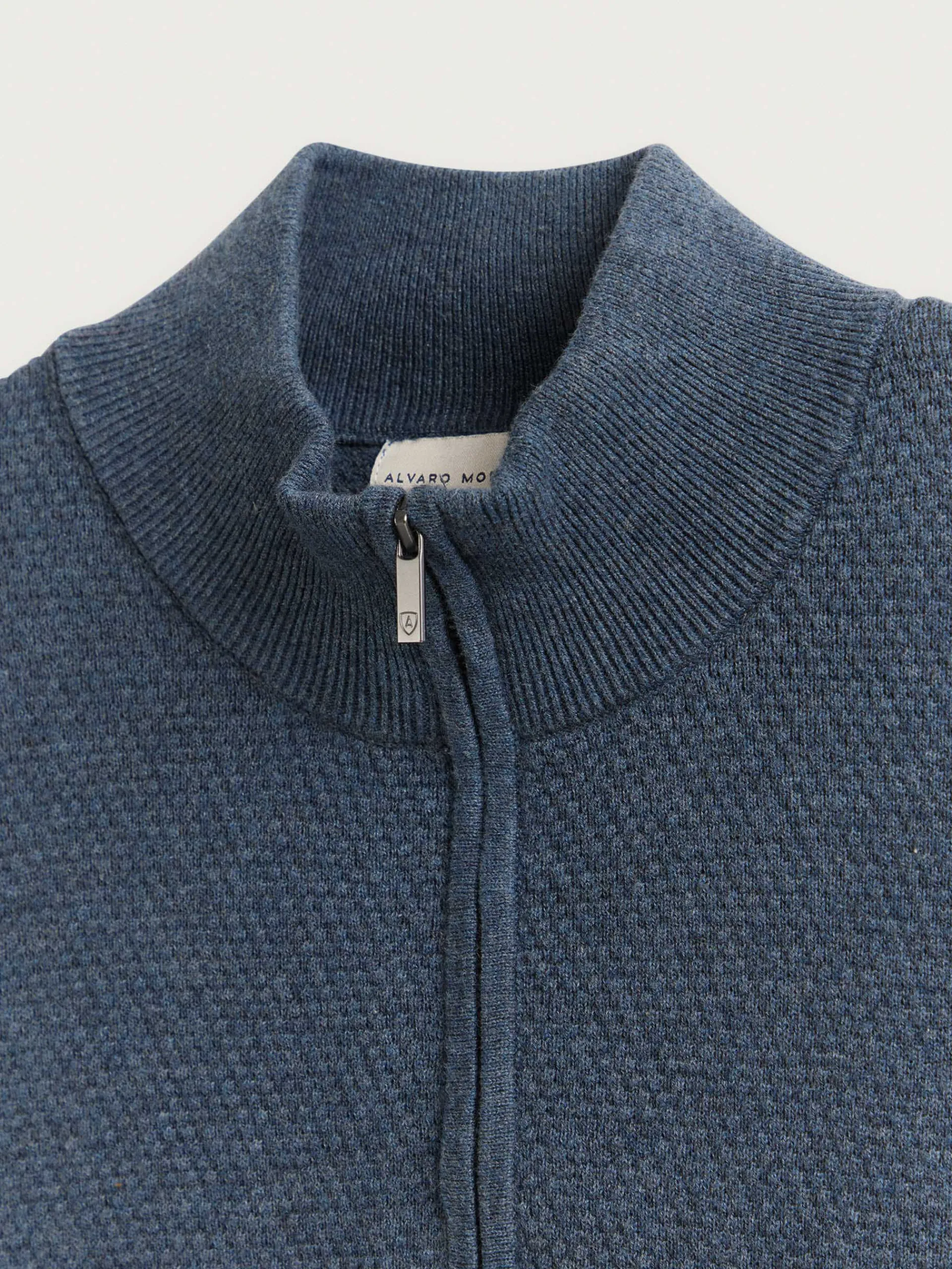 Jerséis-Alvaro Moreno JERSEY CREMALLERA Azul