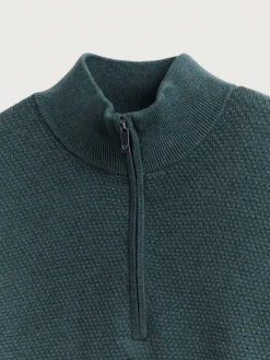 Jerséis-Alvaro Moreno JERSEY CREMALLERA Azul