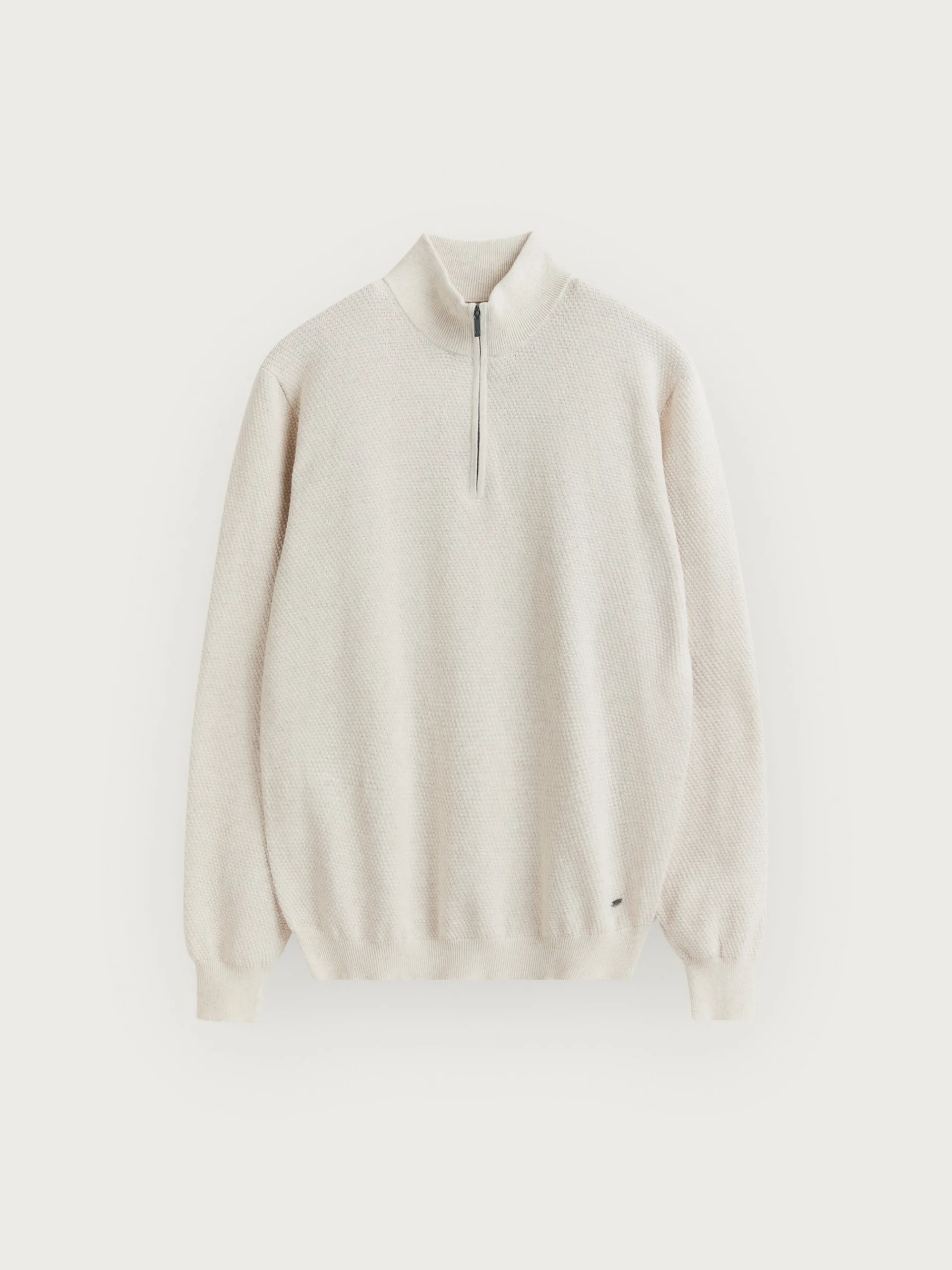 Jerséis-Alvaro Moreno JERSEY CREMALLERA Crudo