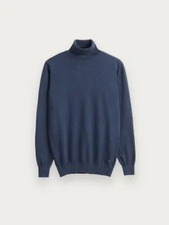 Jerséis-Alvaro Moreno JERSEY ROLL COLLAR Azul