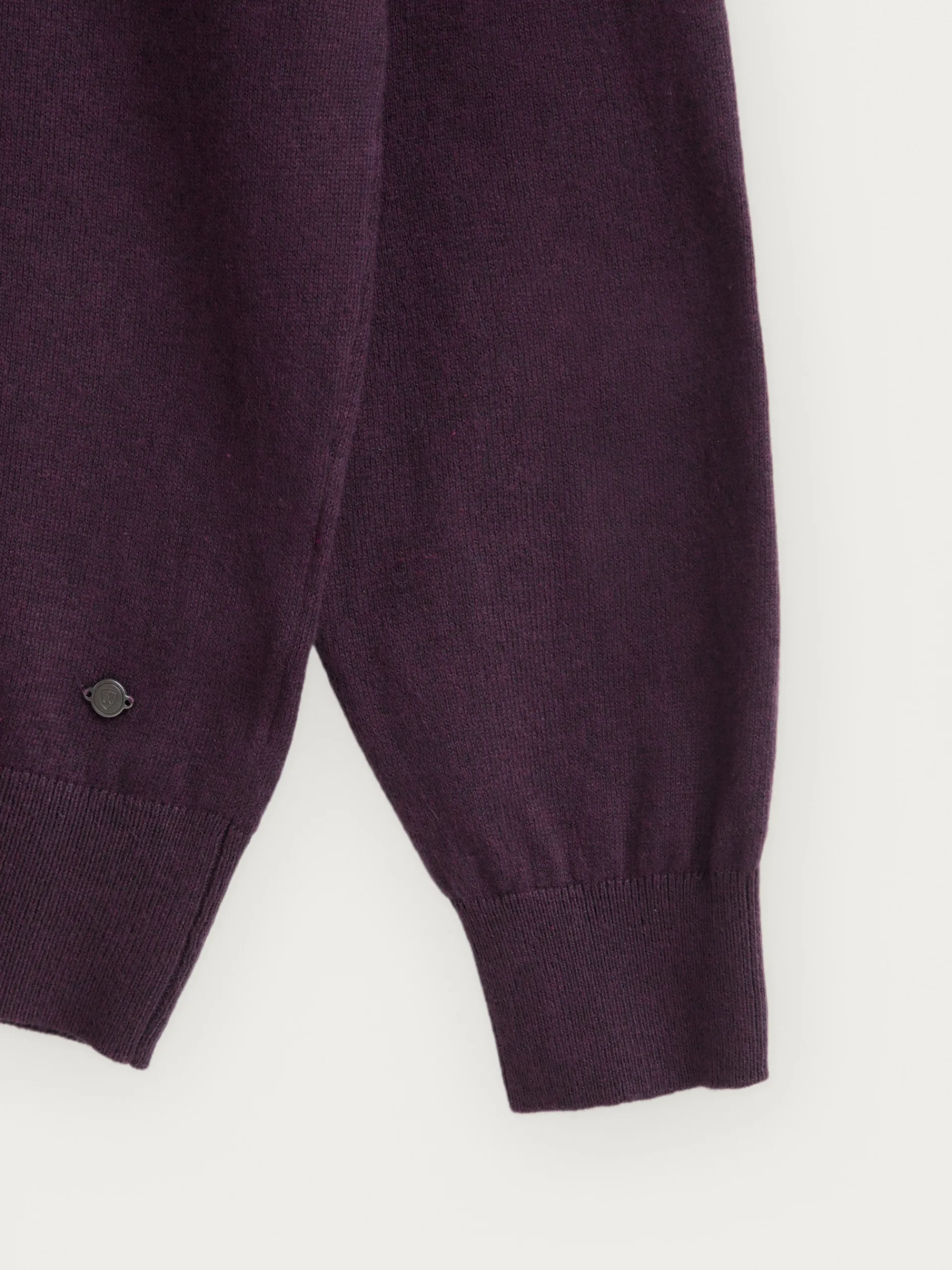 Jerséis-Alvaro Moreno JERSEY ROLL COLLAR BURDEOS VIN