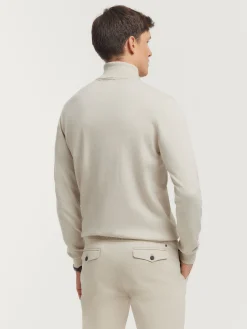 Jerséis-Alvaro Moreno JERSEY ROLL COLLAR Crudo