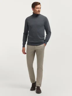 Jerséis-Alvaro Moreno JERSEY ROLL COLLAR Gris