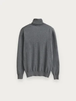 Jerséis-Alvaro Moreno JERSEY ROLL COLLAR Gris