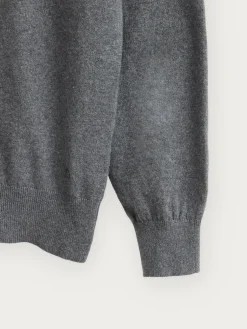 Jerséis-Alvaro Moreno JERSEY ROLL COLLAR Gris