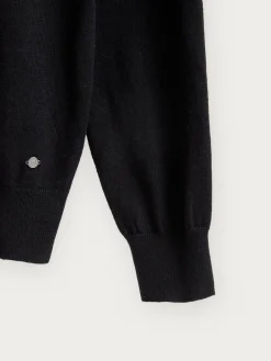 Jerséis-Alvaro Moreno JERSEY ROLL COLLAR Negro