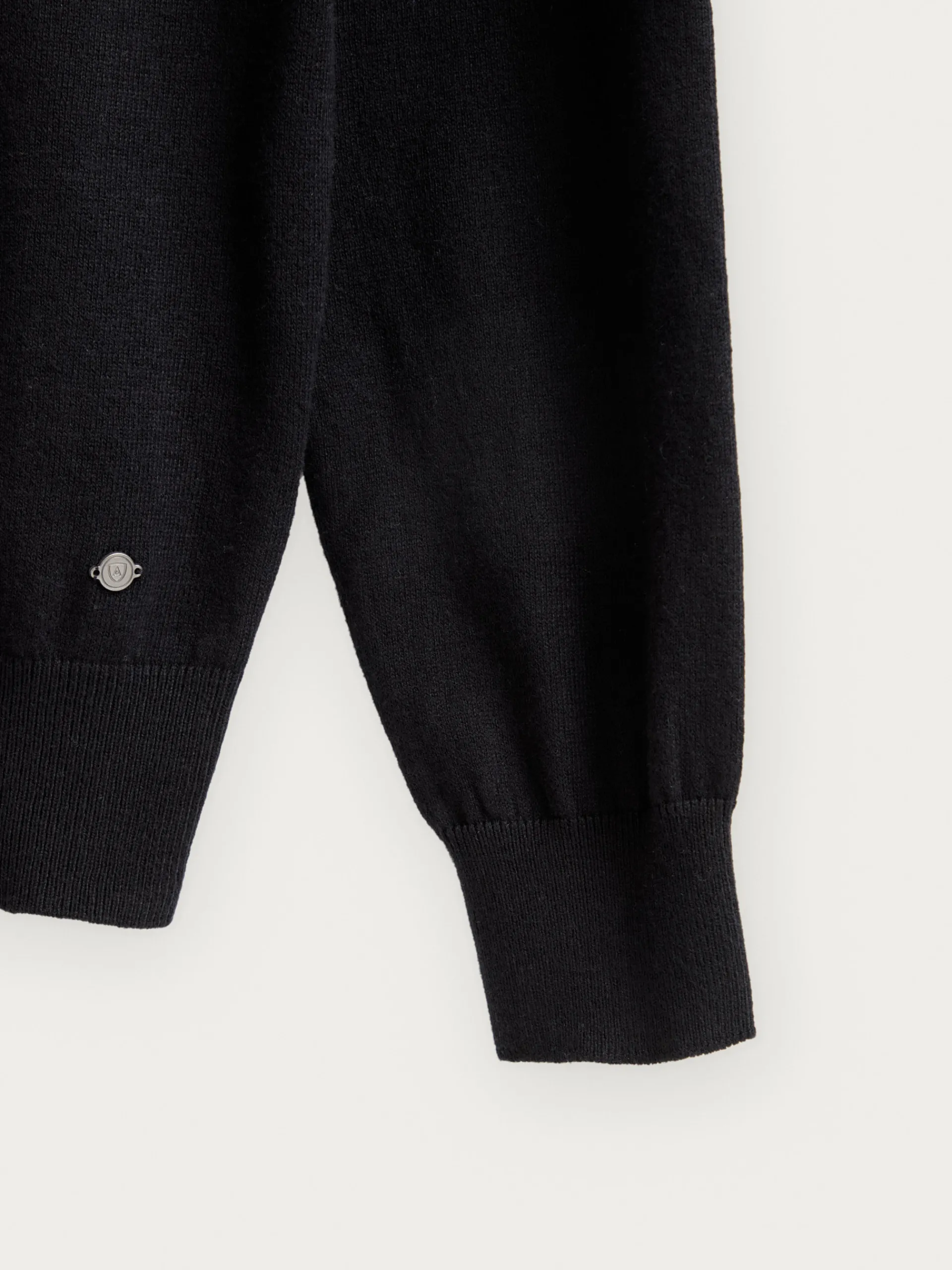 Jerséis-Alvaro Moreno JERSEY ROLL COLLAR Negro