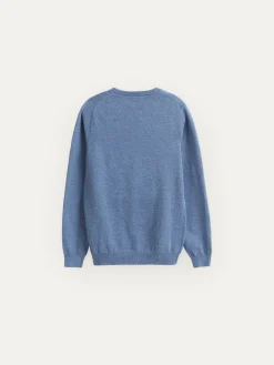 Jerséis-Alvaro Moreno JERSEY ROUND NECK KIDS Azul