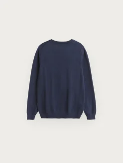 Jerséis-Alvaro Moreno JERSEY ROUND NECK KIDS Azul Marino