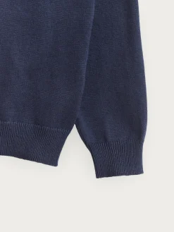 Jerséis-Alvaro Moreno JERSEY ROUND NECK KIDS Azul Marino